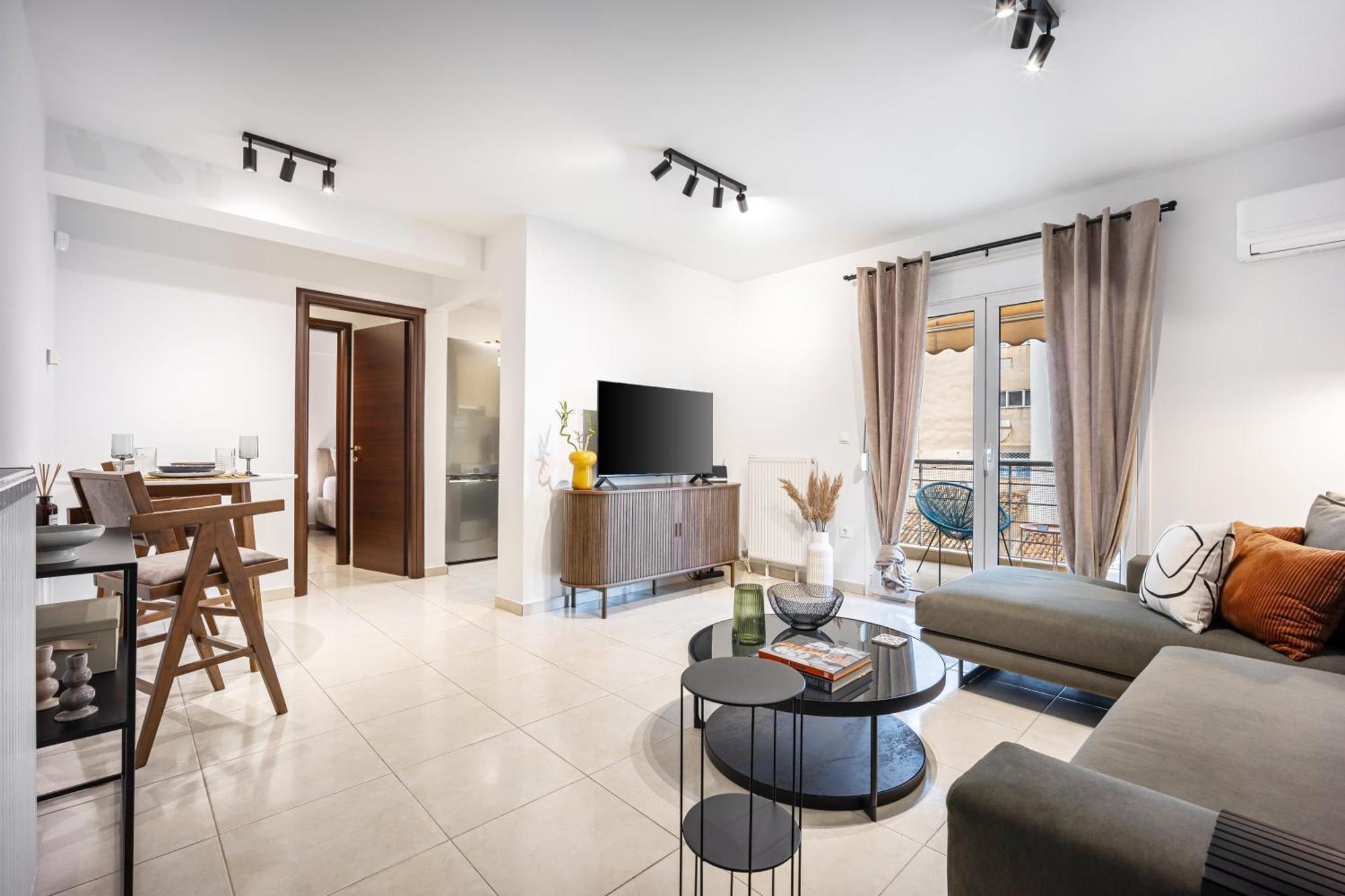 Elegant 2Bd Apartment Near Acropolis By Ilsofoir Collection Atene Esterno foto
