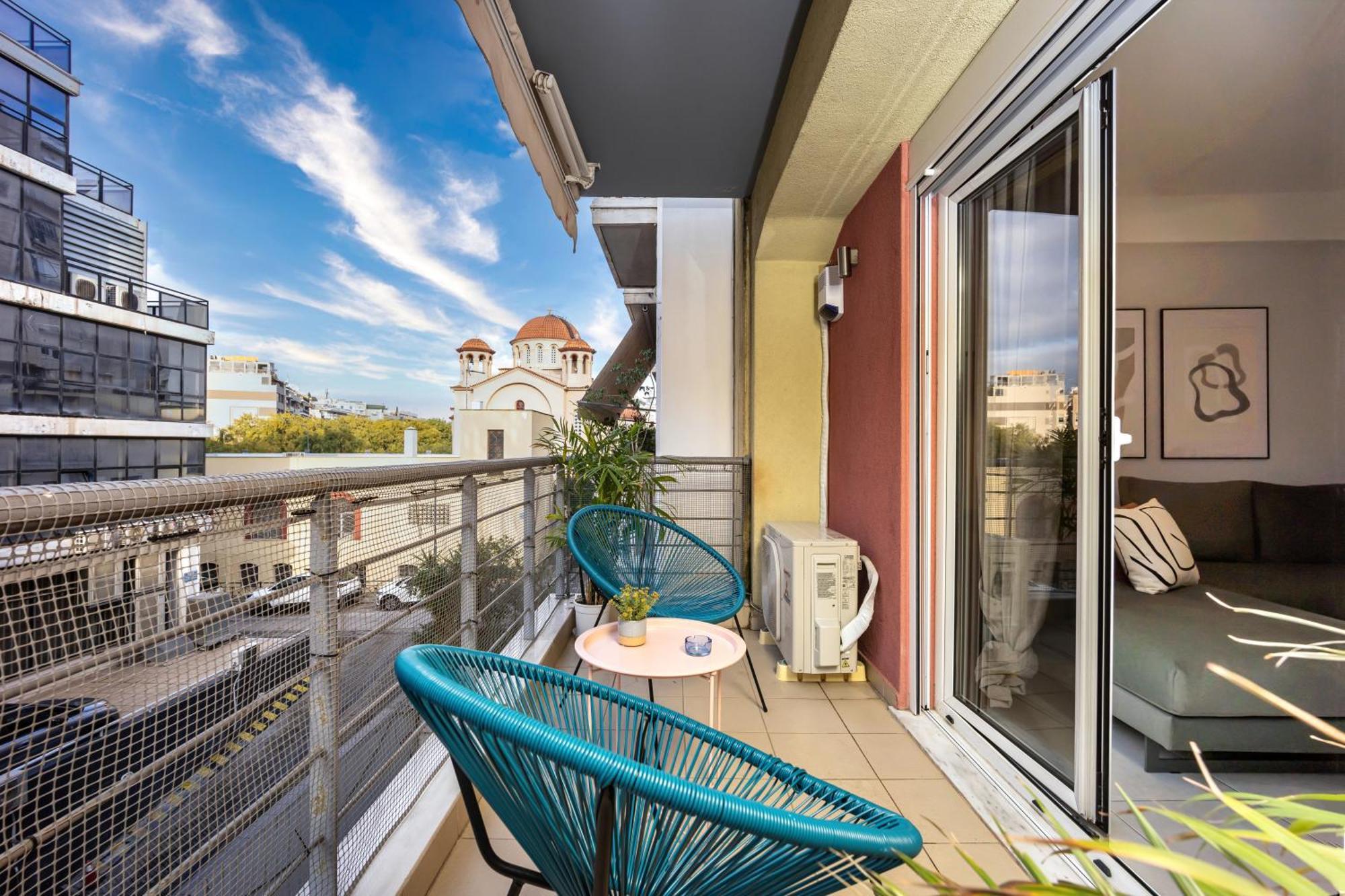 Elegant 2Bd Apartment Near Acropolis By Ilsofoir Collection Atene Esterno foto